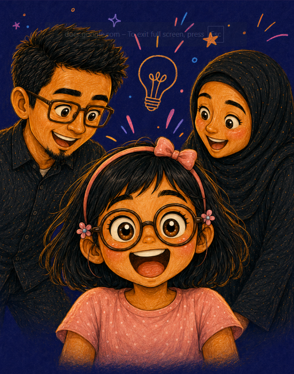Keluarga menemukan ide baru untuk bertumbuh bersama